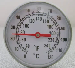 Thermomètre à sonde inox Alla France 0°C à 120°C