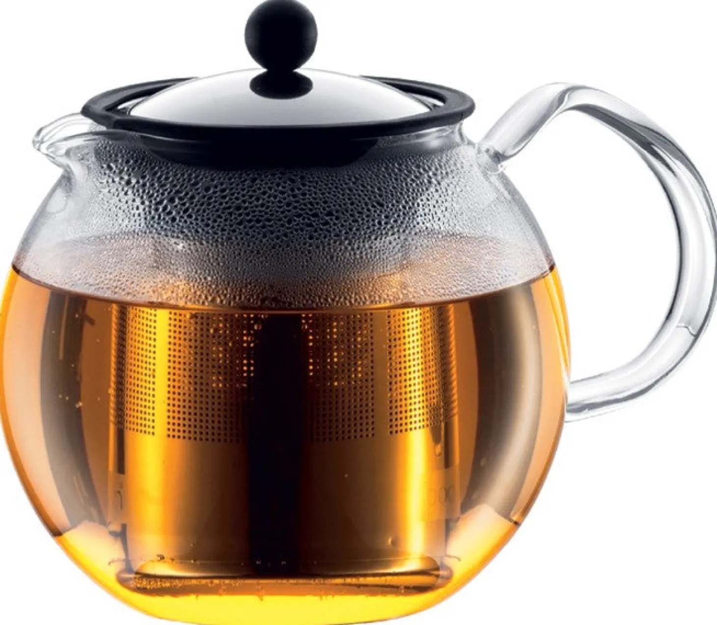Théière Bodum Assam à piston avec filtre inox - 1L 8 tasses