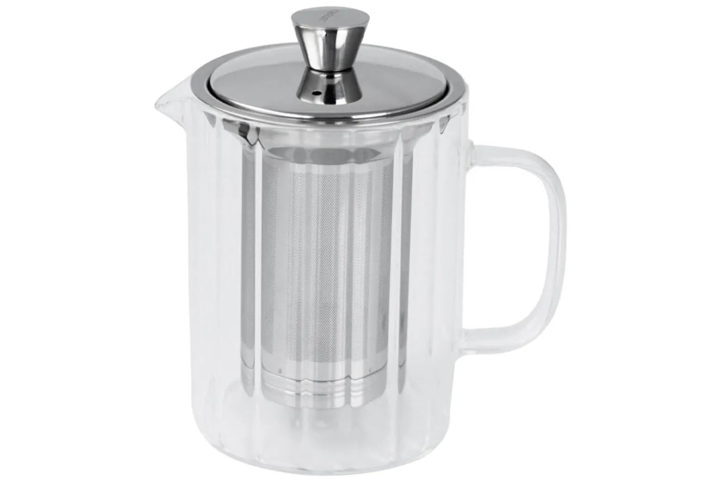 Théière Cristel Breakfast 0,8L en verre borosilicate avec filtre démontable