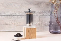 Théière Cristel Breakfast 0,8L en verre borosilicate avec filtre démontable