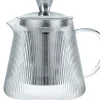 Théière Cristel Darjeeling 1,2L en verre borosilicate avec filtre démontable
