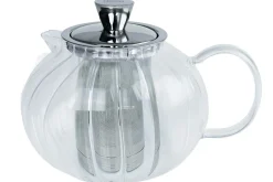 Théière Cristel Gyokuro 1,2L en verre borosilicate avec filtre démontable