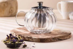 Théière Cristel Gyokuro 1,2L en verre borosilicate avec filtre démontable