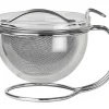 Théière Mono Filio 0,6L en verre borosilicate avec support en inox 18/10