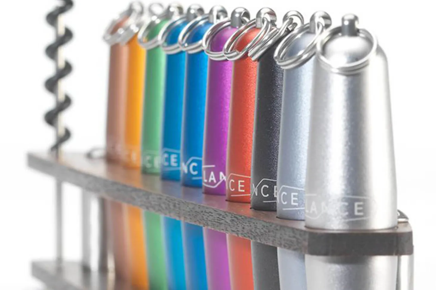 Tire-bouchon aluminium Lance coloris vert fabriqué en France