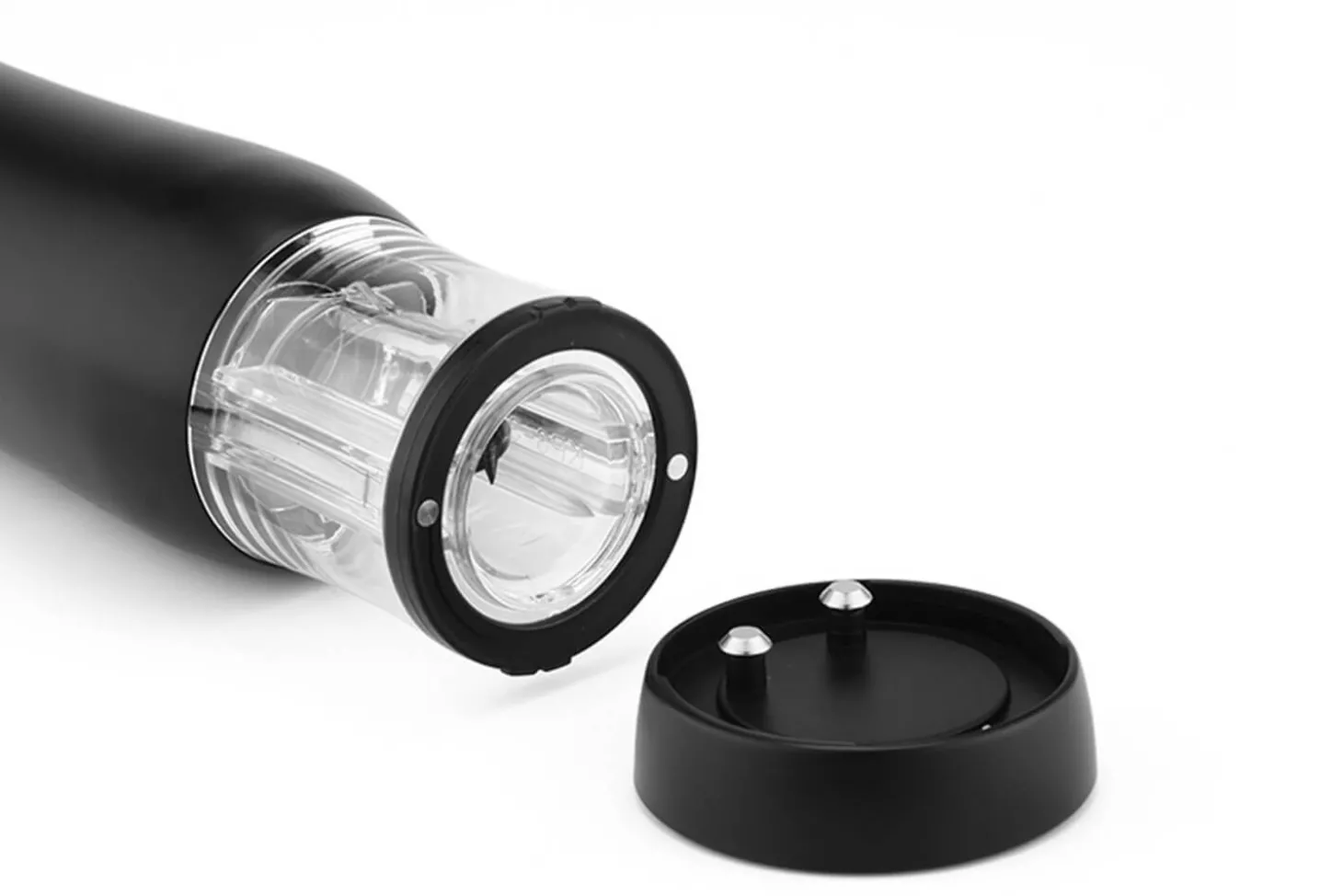 Tire-bouchon automatique rechargeable Cheer Moda Pure - Noir & Bronze