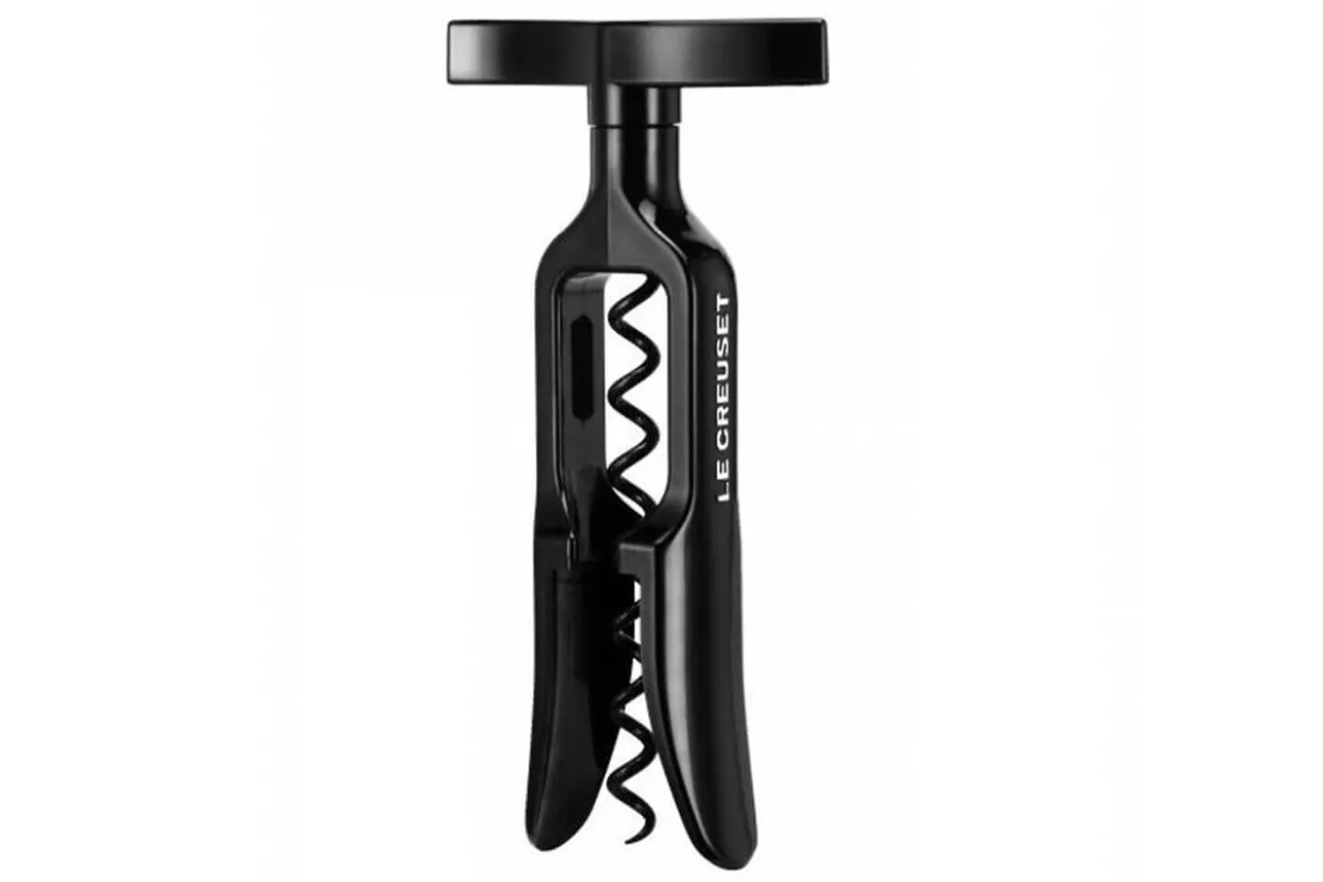 Tire bouchon Le Creuset Screwpull TM 100 noir à cloche