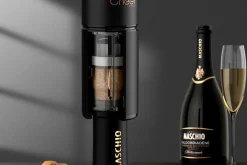 Tire-bouchon électrique à champagne Cheer Moda Ace avec bouchon de conservation Bubble