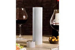 Tire-bouchon électrique rechargeable Peugeot Line Reverse Aluminium avec coupe-capsule