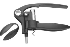 Tire bouchon à levier Le Creuset LM 250 noir avec coupe-capsule