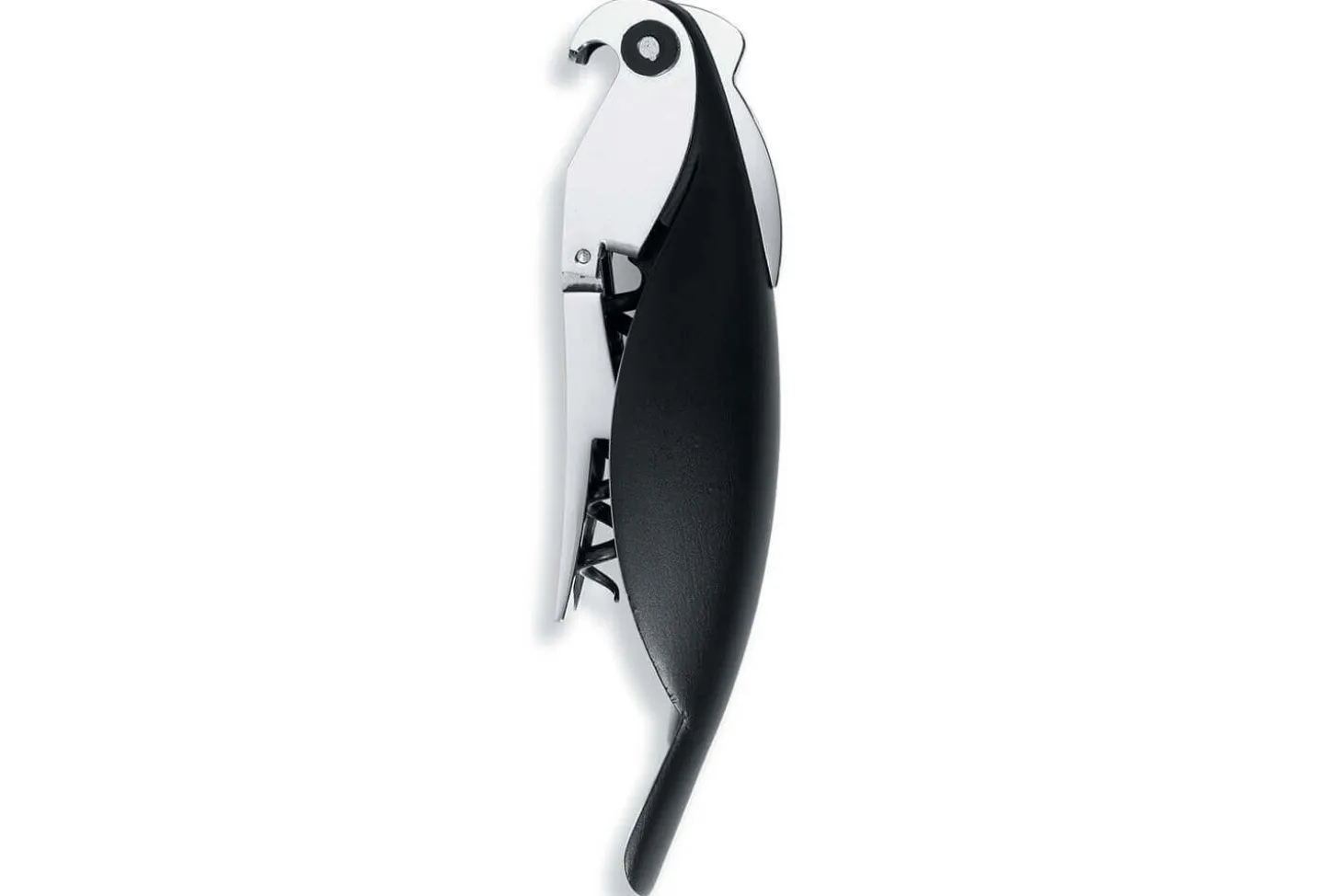 Tire-bouchon sommelier Alessi Parrot design par Alessandro Mendini