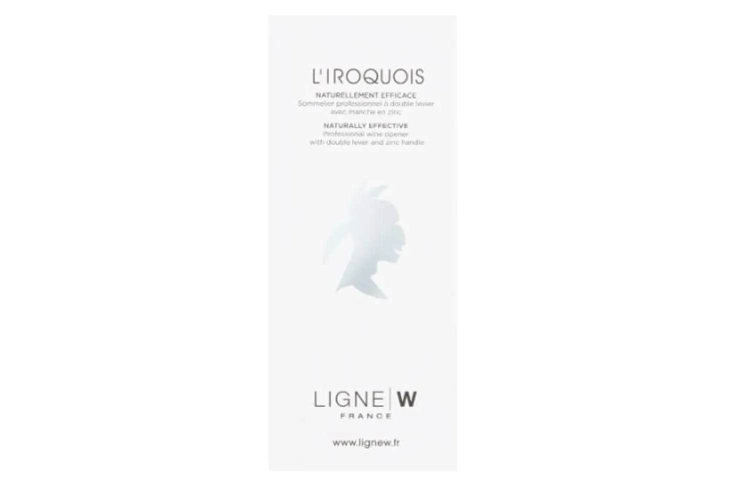 Tire-bouchon sommelier Ligne W L'Iroquois Urban Zinc