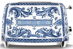 Toaster SMEG 2 tranches Dolce & Gabbana Blu Mediterraneo