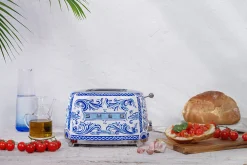 Toaster SMEG 2 tranches Dolce & Gabbana Blu Mediterraneo