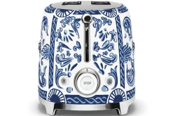 Toaster SMEG 2 tranches Dolce & Gabbana Blu Mediterraneo