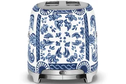 Toaster SMEG 2 tranches Dolce & Gabbana Blu Mediterraneo