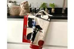 Torchon de cuisine Beauvillé Chat-Pitre fabriqué en France 50x80cm