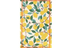 Torchon de cuisine Beauvillé Citrons fabriqué en France 50x80cm