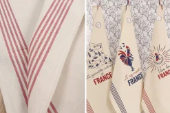 Torchon de cuisine Tissage de l'Ouest Léon fabriqué en France - Spécialités culinaires