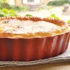 Tourtière haute cannelée Émile Henry 28cm en céramique