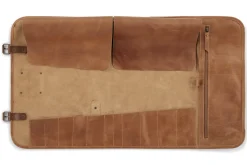 Trousse artisanale en cuir pleine fleur Witloft Buffalo Collection 17 emplacements