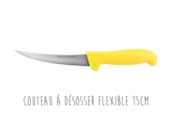 Trousse 6 couteaux de boucher + 1 fusil Pradel Excellence