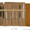 Trousse à couteaux vide Alaskan Maker Chef - 61x38,5cm avec 9 emplacements