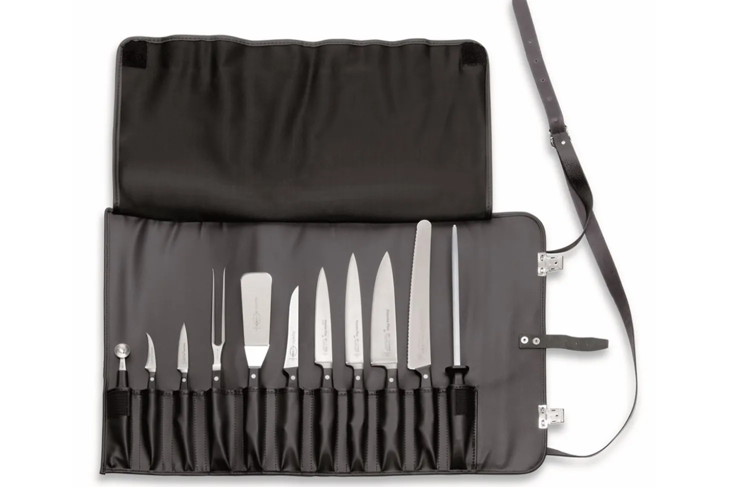 Trousse de chef simili-cuir DICK 11 pièces haut de gamme