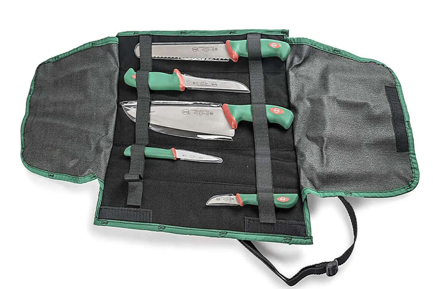 Trousse souple 5 couteaux professionnels Sanelli Premana
