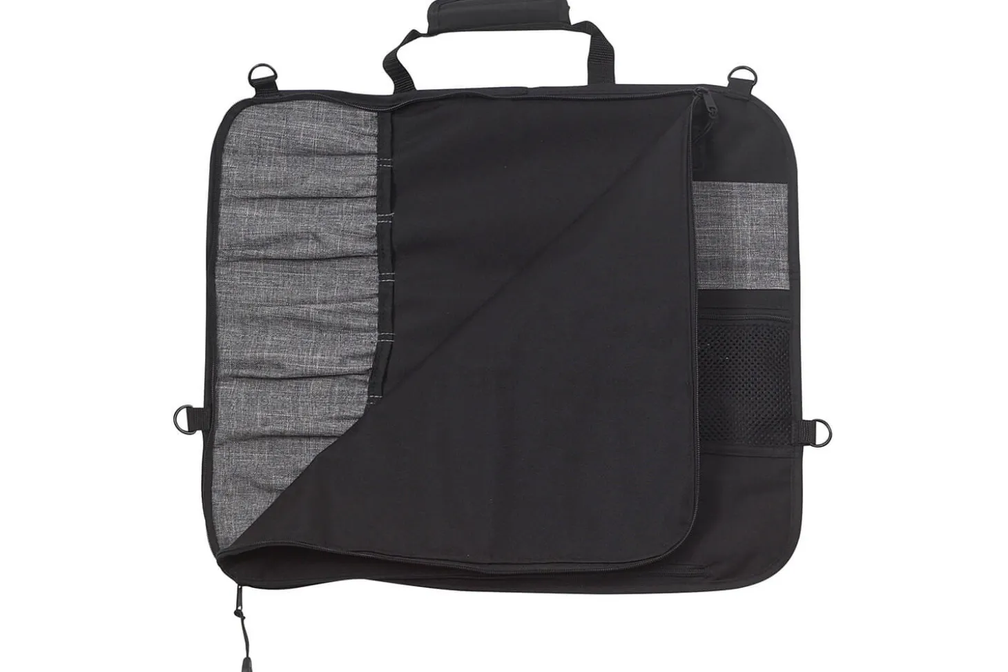 Trousse vide noire 8 emplacements en bouteille recyclée Messermeister Preservation