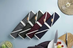 Trousse vide traditionnelle CHEF ROLL 7 pour 7 couteaux et ustensiles