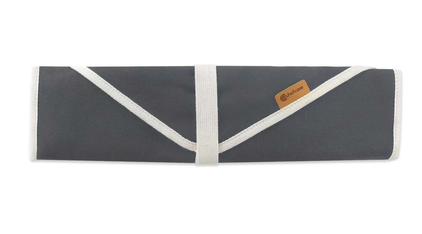 Trousse vide traditionnelle CHEF ROLL 7 pour 7 couteaux et ustensiles