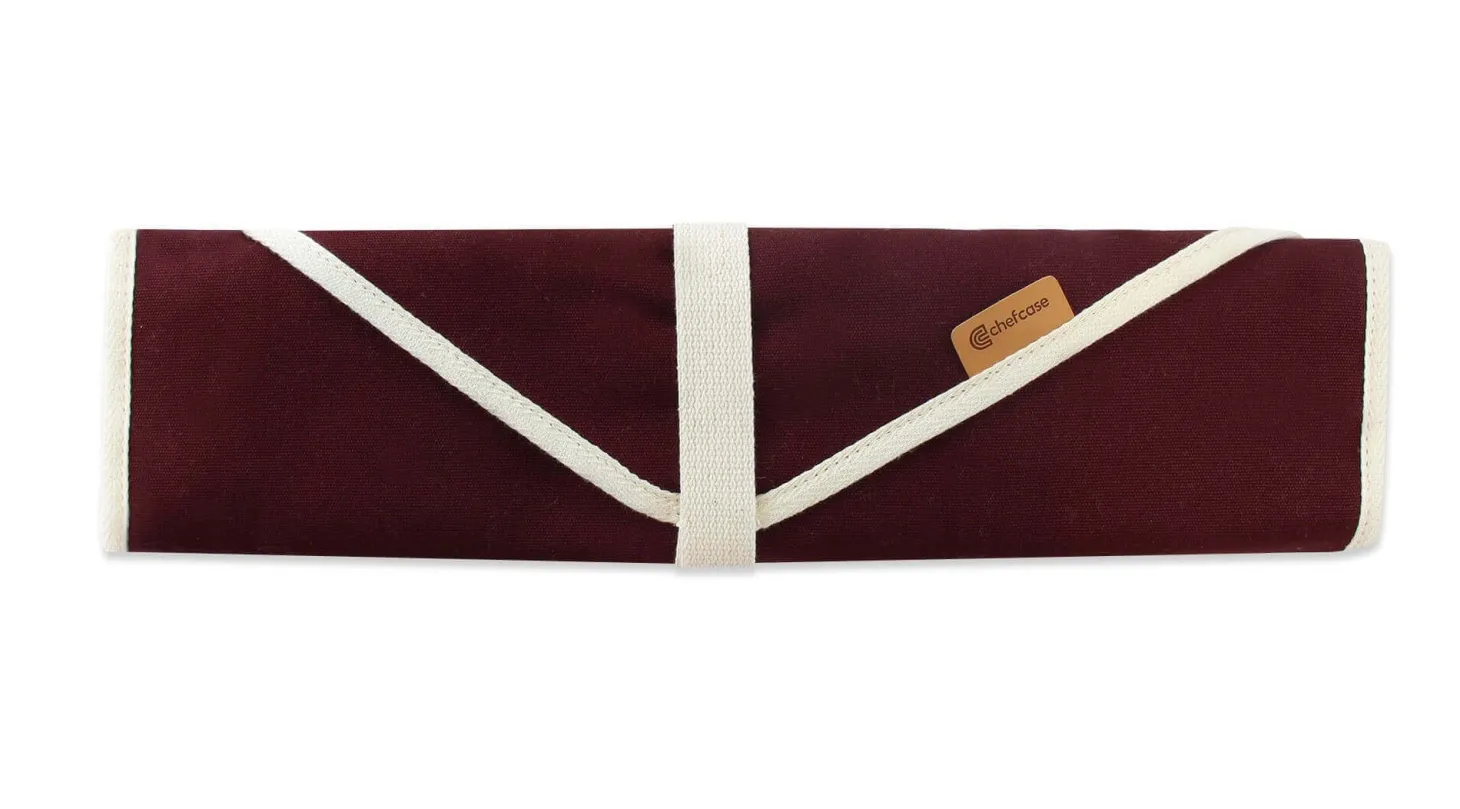 Trousse vide traditionnelle CHEF ROLL 7 pour 7 couteaux et ustensiles