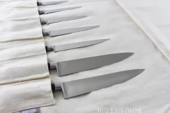 Trousse vide traditionnelle CHEF ROLL 7 pour 7 couteaux et ustensiles