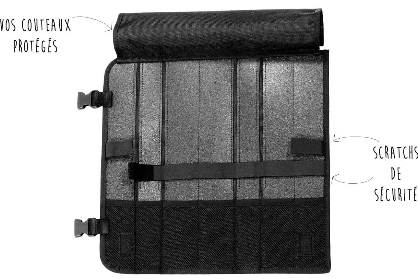 Trousse Zwilling pour 7 couteaux et ustensiles - Taille M