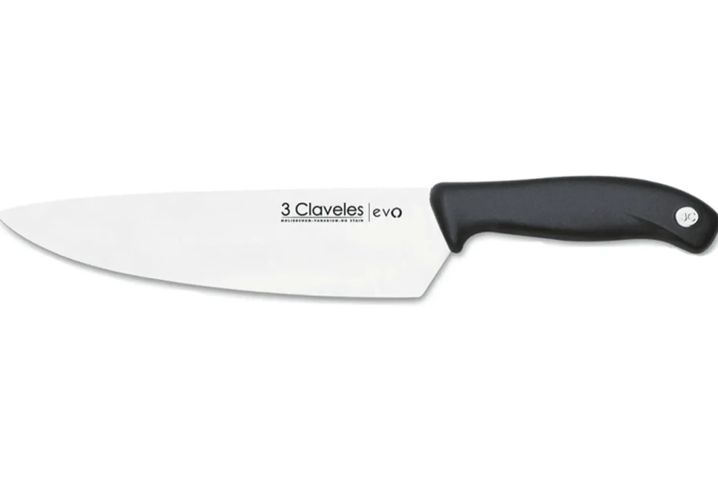 Valise de 5 couteaux EVO pour cuisiniers + fusil 3 Claveles