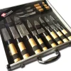 Valise de 11 Couteaux type Japonais Pradel Excellence