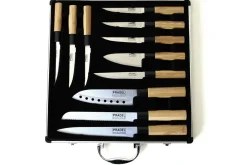 Valise de 11 Couteaux type Japonais Pradel Excellence