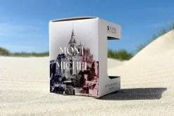 Verre à spiritueux long Alaskan Maker Iconic Monuments Mont Saint-Michel en verre cristallin