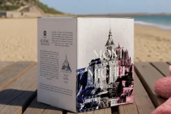 Verre à spiritueux long Alaskan Maker Iconic Monuments Mont Saint-Michel en verre cristallin