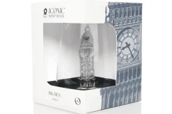 Verre à spiritueux long Alaskan Maker Iconic Monuments Big Ben en verre cristallin
