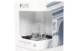 Verre à spiritueux long Alaskan Maker Iconic Monuments Arc de Triomphe en verre cristallin