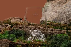 Verre à spiritueux long Alaskan Maker Topographic Zugspitze en verre cristallin