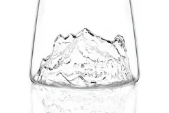 Verre à spiritueux long Alaskan Maker Topographic Dachstein en verre cristallin