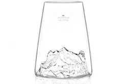 Verre à spiritueux long Alaskan Maker Topographic Dachstein en verre cristallin