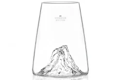 Verre à spiritueux long Alaskan Maker Topographic Seoraksan en verre cristallin