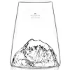 Verre à spiritueux long Alaskan Maker Topographic Watzmann en verre cristallin