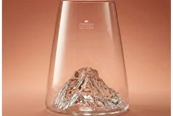 Verre à spiritueux long Alaskan Maker Topographic Jungfrau en verre cristallin
