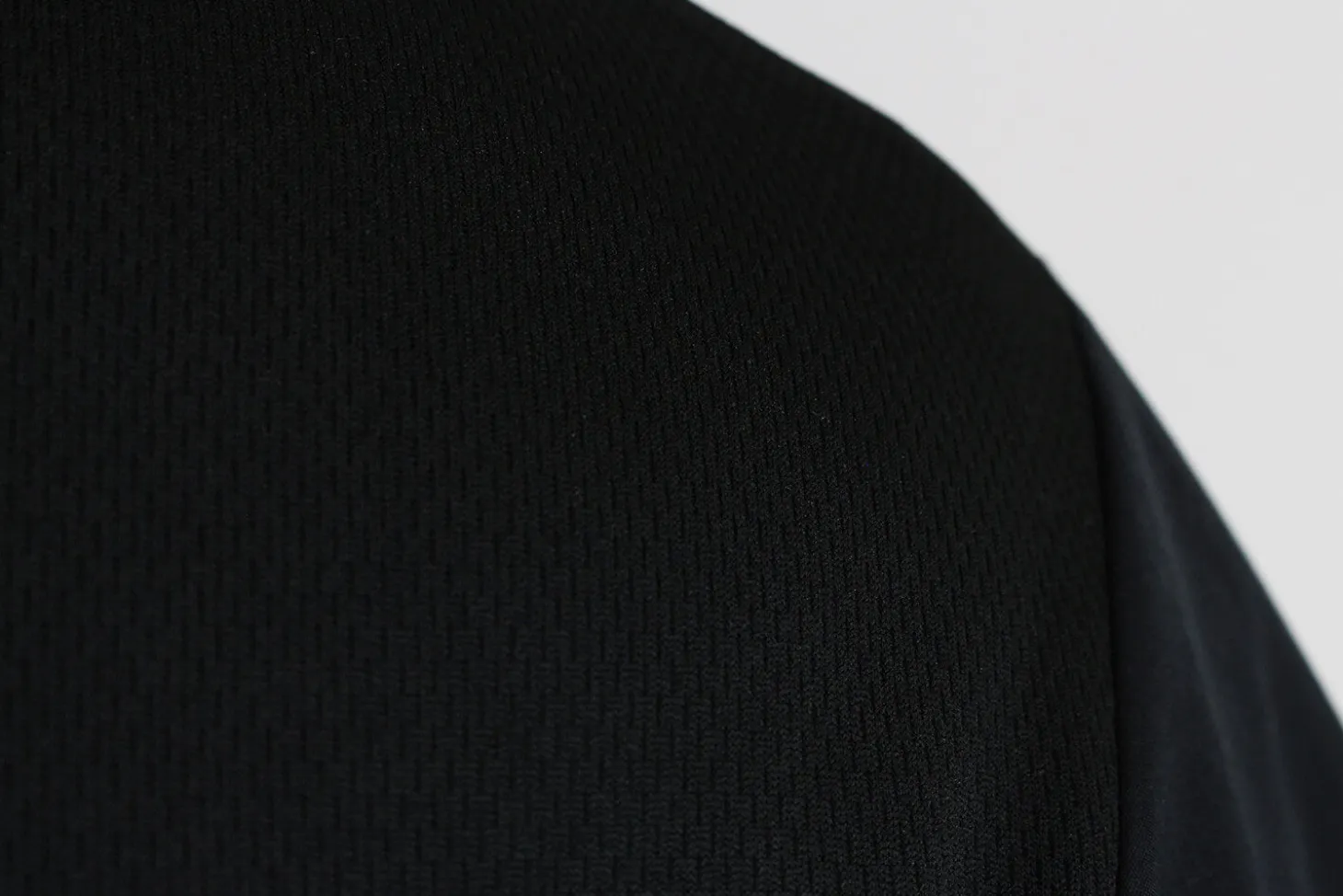 Veste de cuisine unisexe Egochef Ottavio Air Plus noire 100% microfibre à manches courtes
