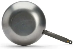 Wok bombé à queue De Buyer Mineral B ø28cm en fer